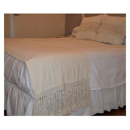 Pie de Cama - CALI - Macrame + Funda