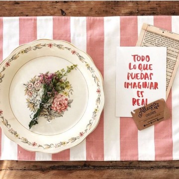 Individuales Reversibles x 4