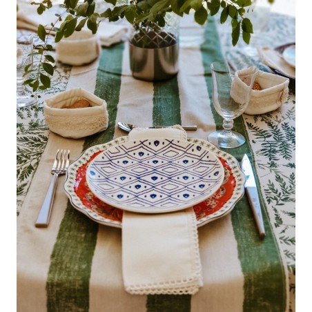 Paneras Individuales Con Puntilla Set x4