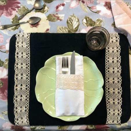 Bandeja Con Puntillas Laterales