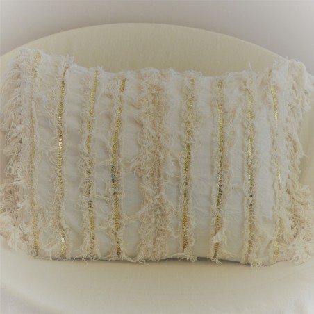 Combo Almohadones  - RABAT GOLD Lienzo Natural x2