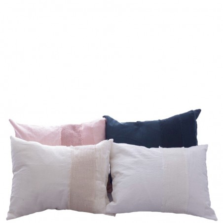 Combo Almohadones - ISOLINA Waffle + Tusor