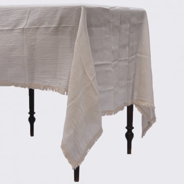Mantel Carola Gasa y Flecos