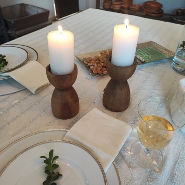 Set x 2 Porta velas -...