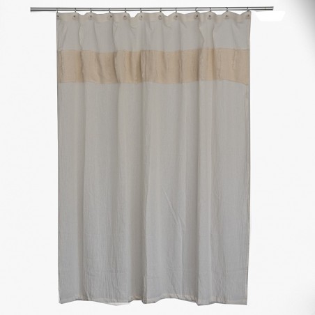 Cortina de Baño - Tejido Artisan Simple