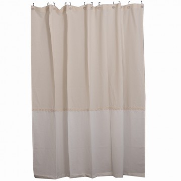 Cortina de Baño -  Flor...