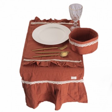 Set Lovely Mesa Tusor: 4...