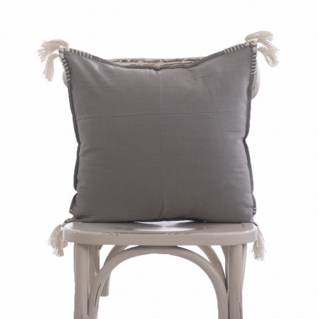 Combo Almohadones:  Carmina III -  Pespunte  & Borlitas Esquineros