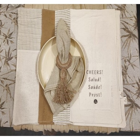 Individuales Patchwork x4
